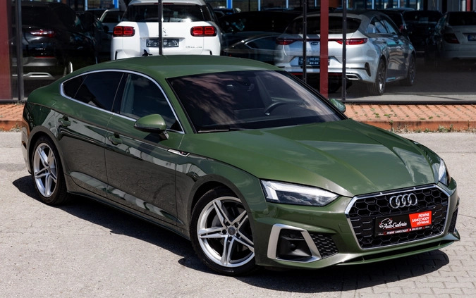 Audi A5 cena 152900 przebieg: 125431, rok produkcji 2022 z Chodzież małe 781